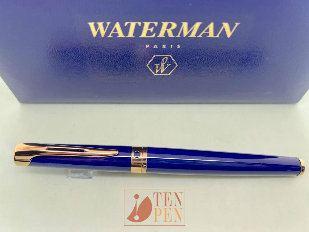 WATERMAN L'ETALON - BLUE LACQUER - B NIB | Tenpen - By Letizia